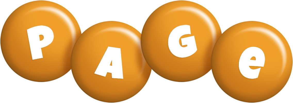 Page candy-orange logo