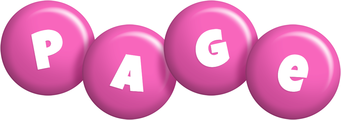 Page candy-pink logo