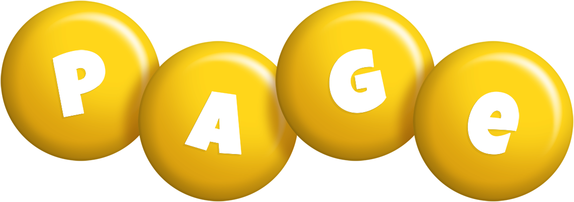 Page candy-yellow logo