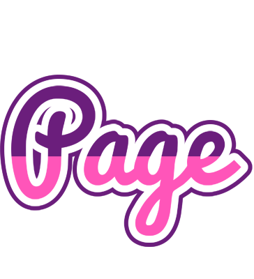 Page cheerful logo