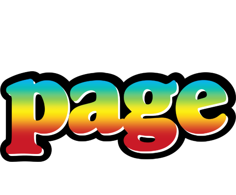 Page color logo
