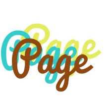 Page cupcake logo