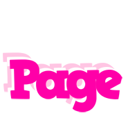 Page dancing logo