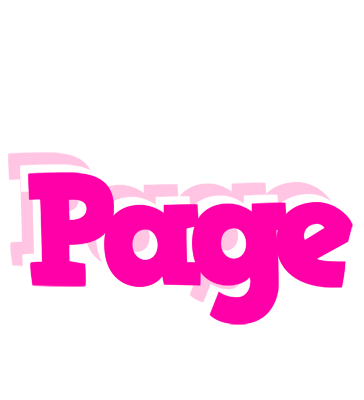 Page dancing logo