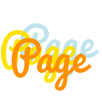 Page energy logo