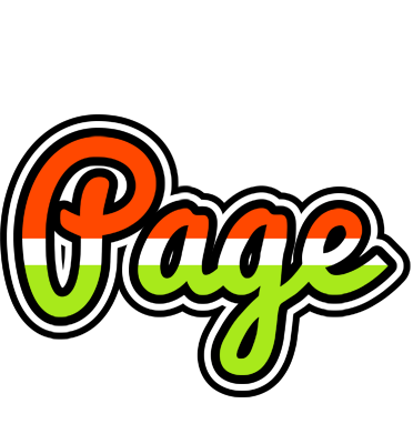 Page exotic logo