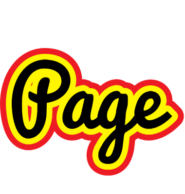 Page flaming logo