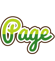 Page golfing logo