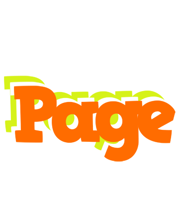 Page healthy logo