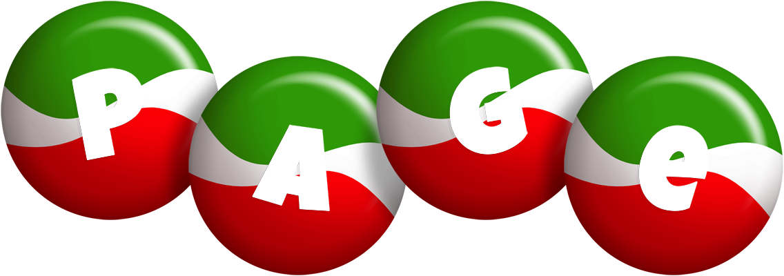 Page italy logo