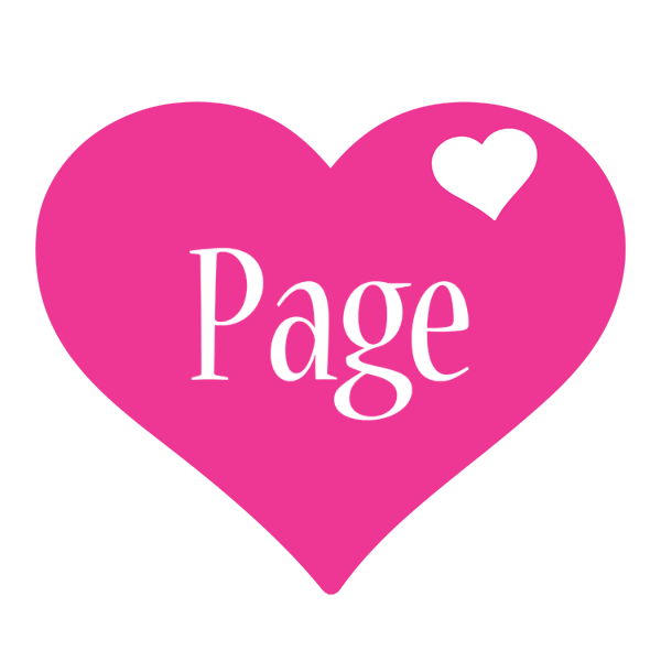 Page love-heart logo