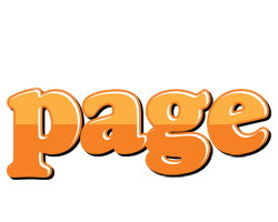 Page orange logo