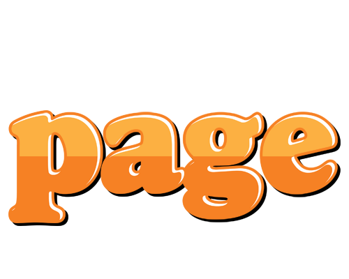 Page orange logo