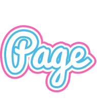Page outdoors logo