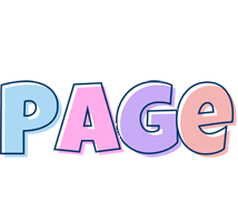 Page pastel logo