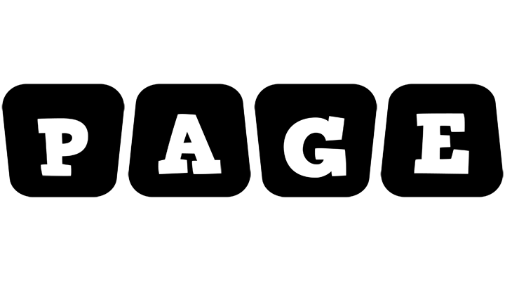Page racing logo