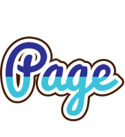 Page raining logo