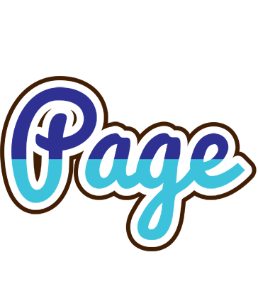 Page raining logo