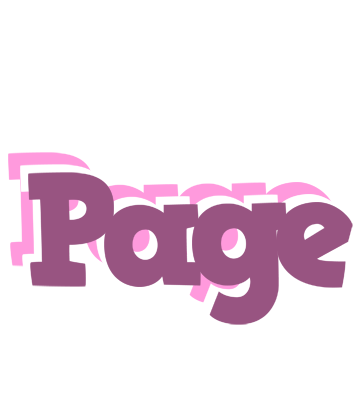 Page relaxing logo