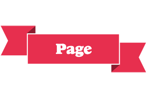 Page sale logo