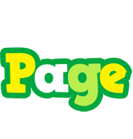 Page soccer logo