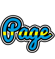 Page sweden logo