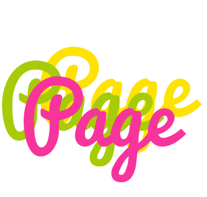 Page sweets logo