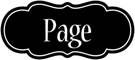 Page welcome logo