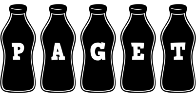 Paget bottle logo