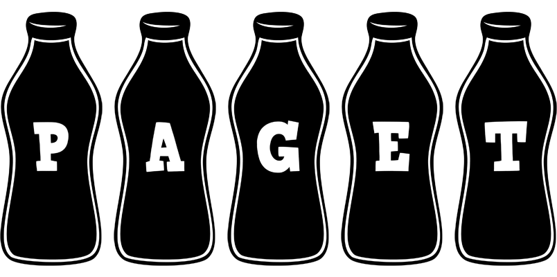 Paget bottle logo