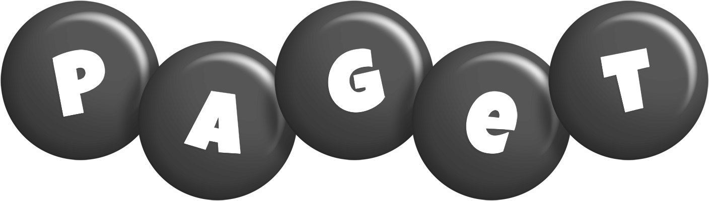 Paget candy-black logo