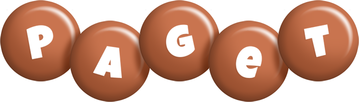Paget candy-brown logo