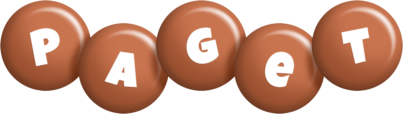 Paget candy-brown logo
