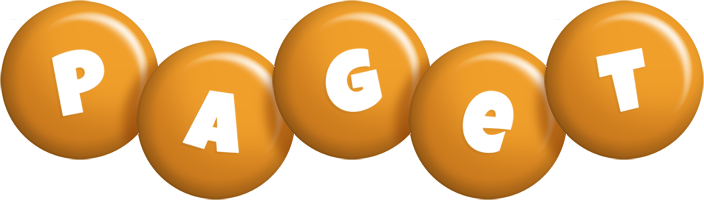 Paget candy-orange logo