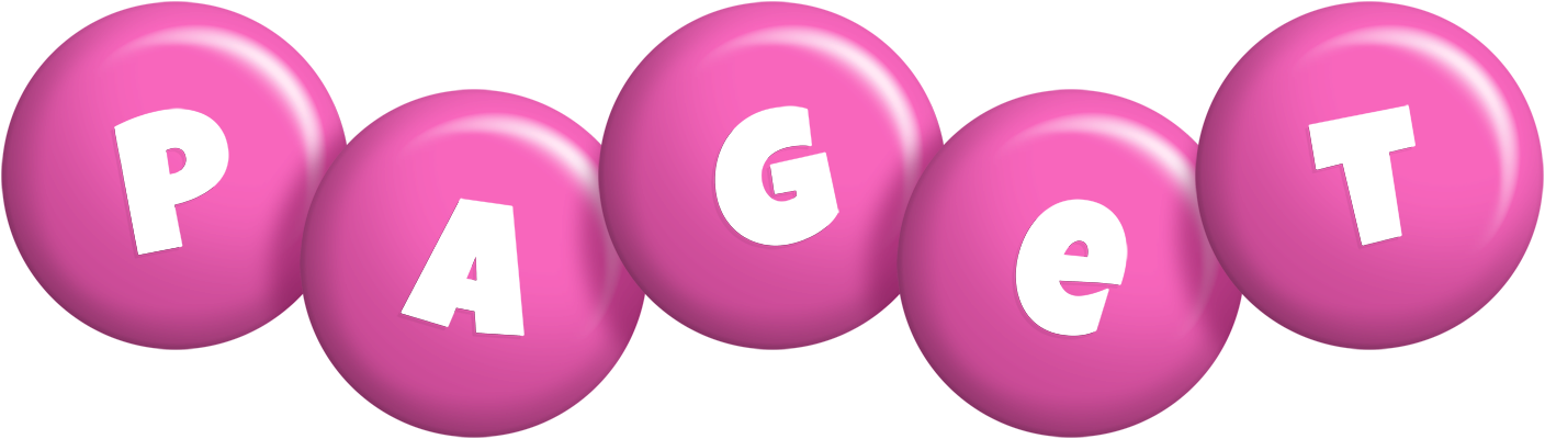 Paget candy-pink logo
