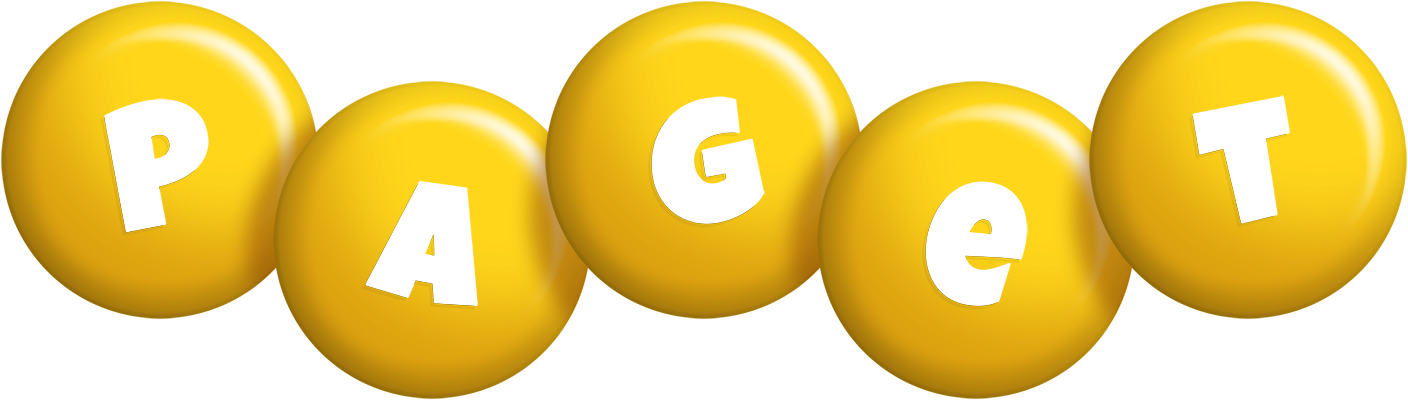 Paget candy-yellow logo