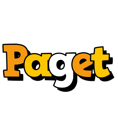Paget cartoon logo