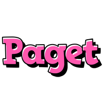 Paget girlish logo