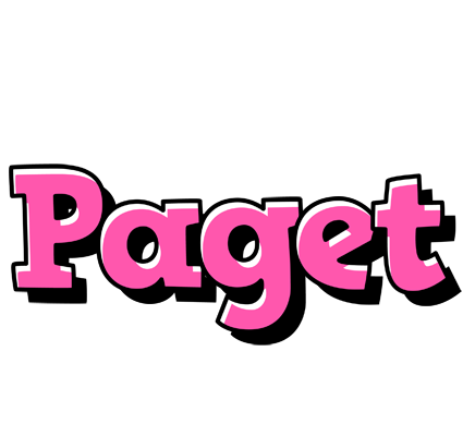 Paget girlish logo