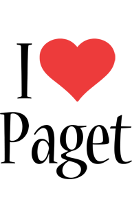Paget i-love logo