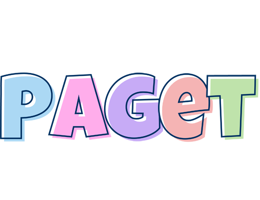 Paget pastel logo