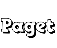 Paget snowing logo