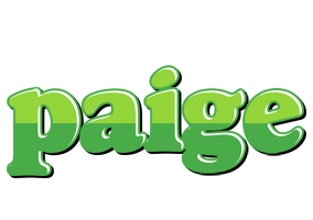 Paige apple logo