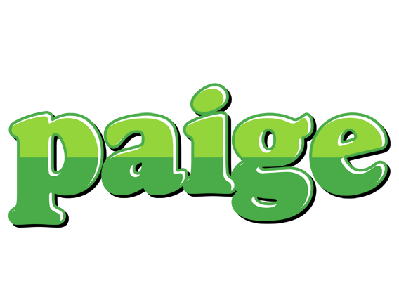 Paige apple logo