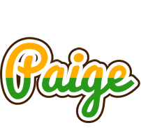 Paige banana logo