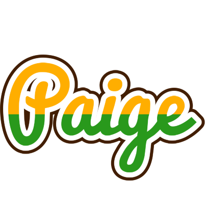 Paige banana logo