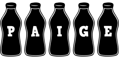 Paige bottle logo
