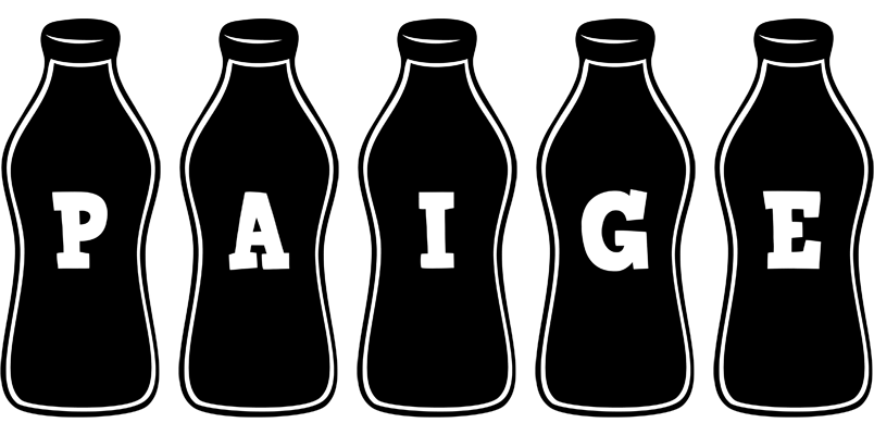 Paige bottle logo