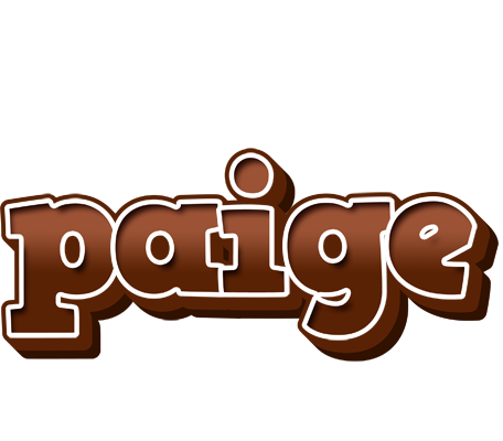 Paige brownie logo