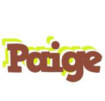 Paige caffeebar logo